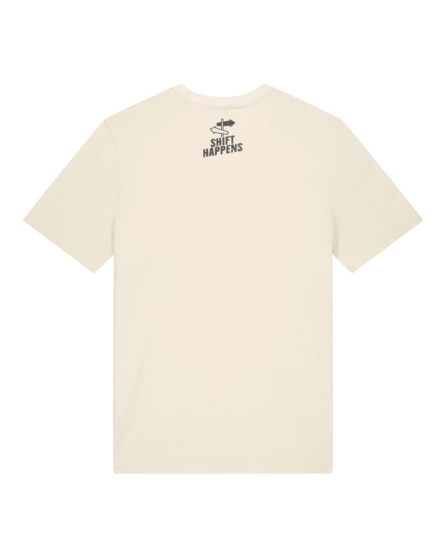 Shift Happens Organic Tee - Natural Raw