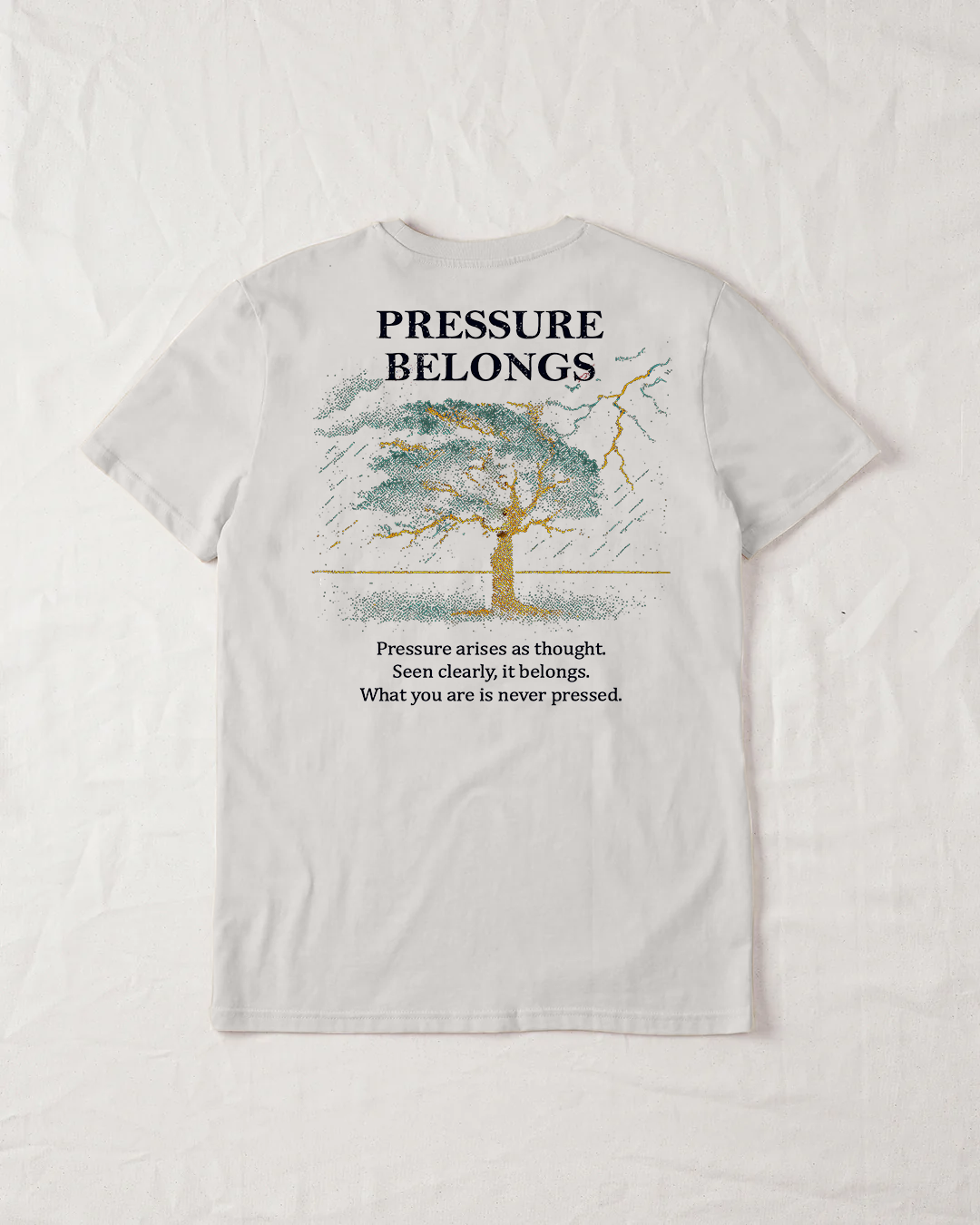Pressure Belongs Organic Tee
