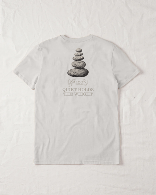Quiet Holds The Weight Organic Tee