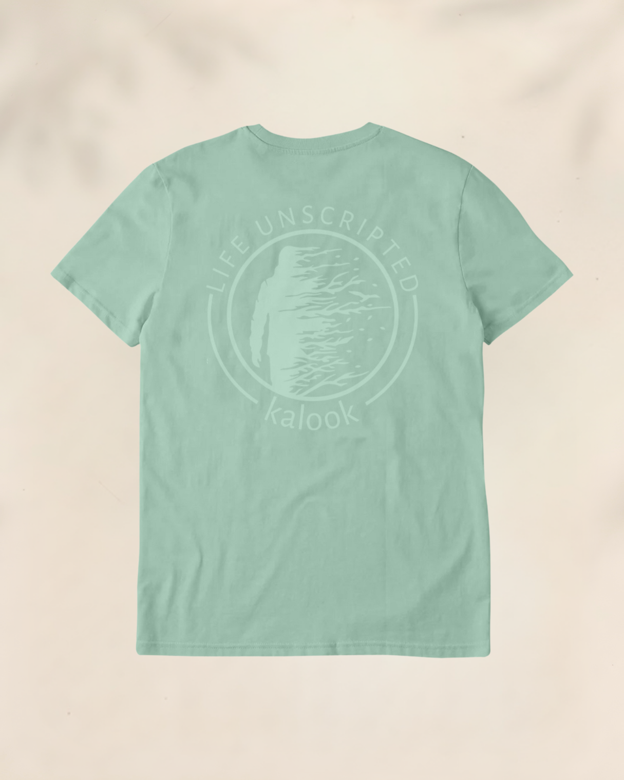 Life Unscripted Organic Tee Aloe
