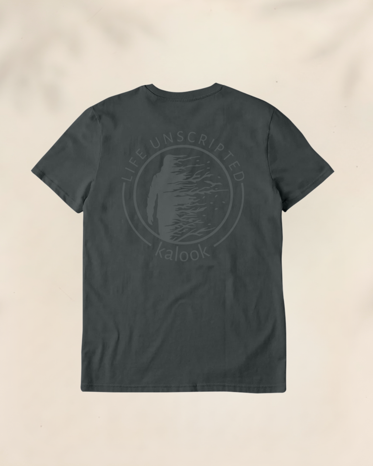 Life Unscripted Organic Tee Anthracite