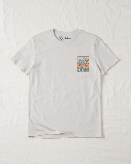 All Life. One Being Organic Tee