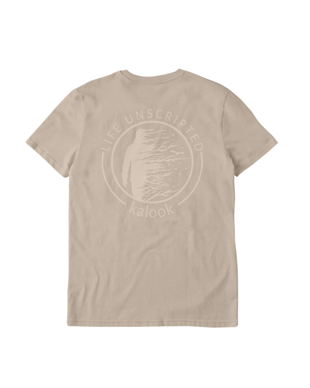 Life Unscripted Organic Tee Desert Dust