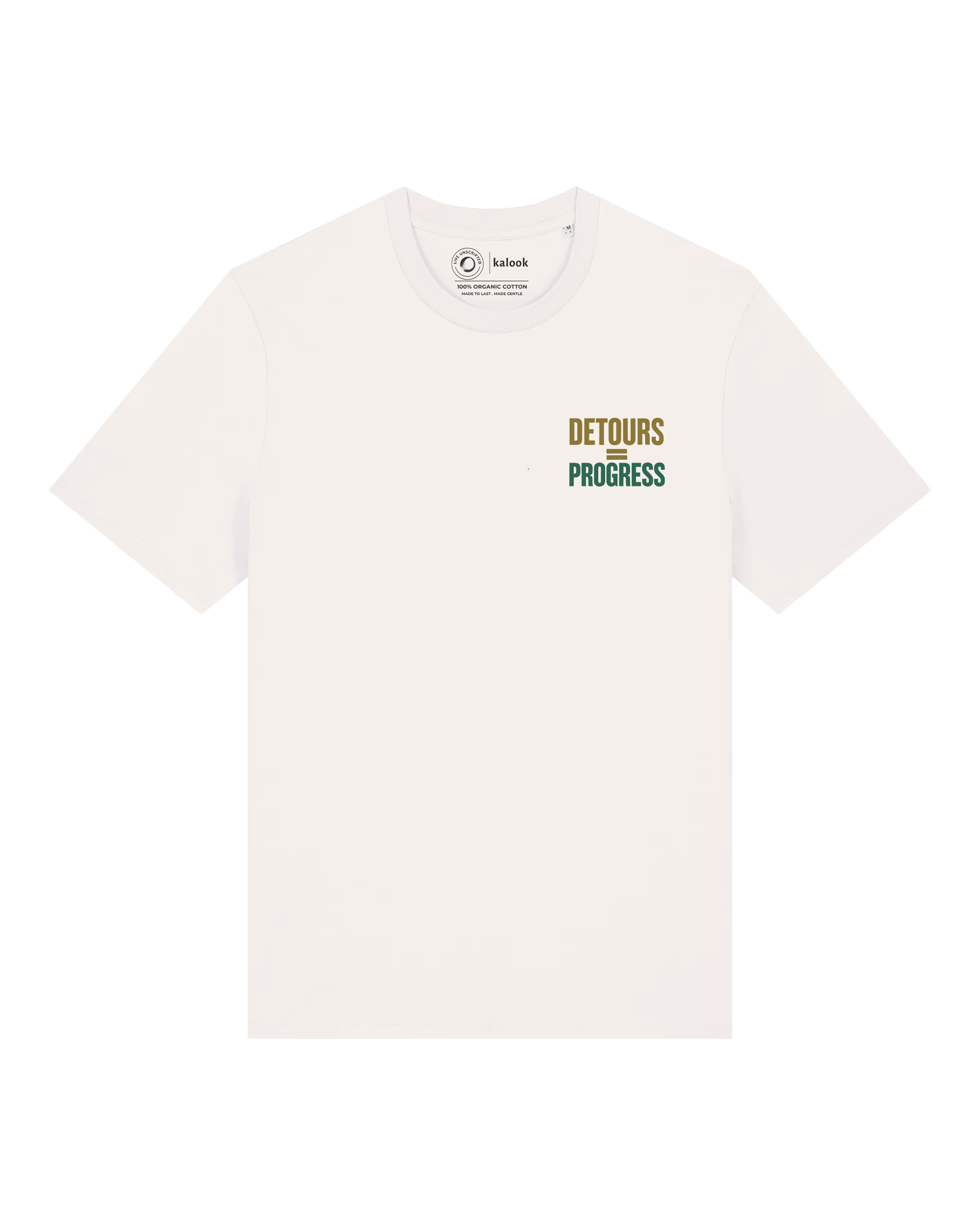 Detours = Progress Organic Tee