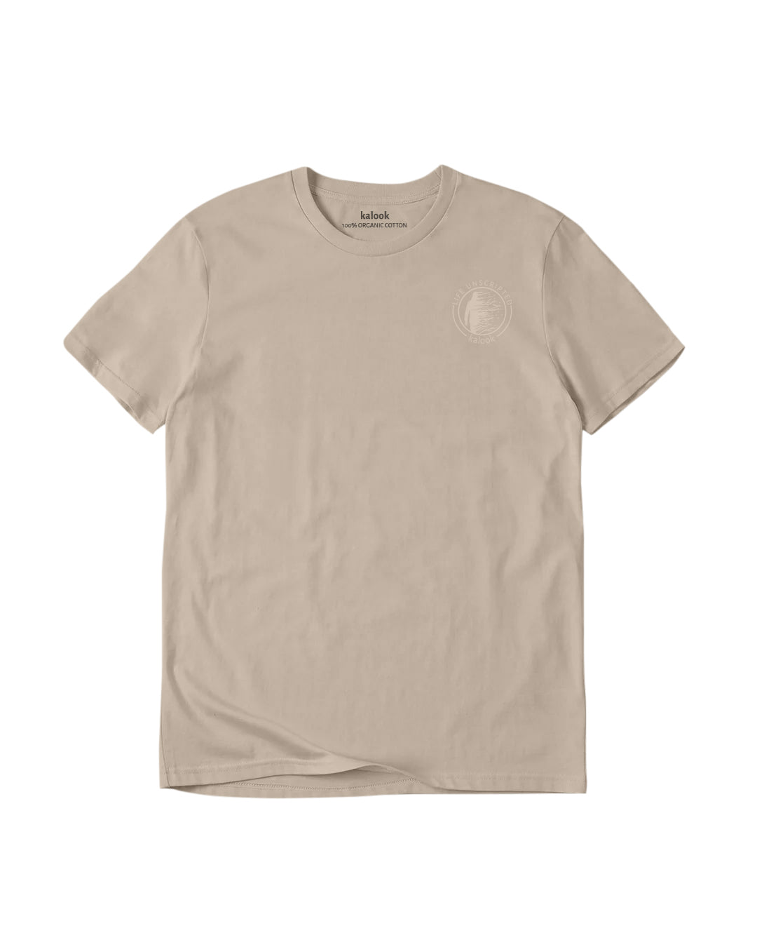 Life Unscripted Organic Tee Desert Dust