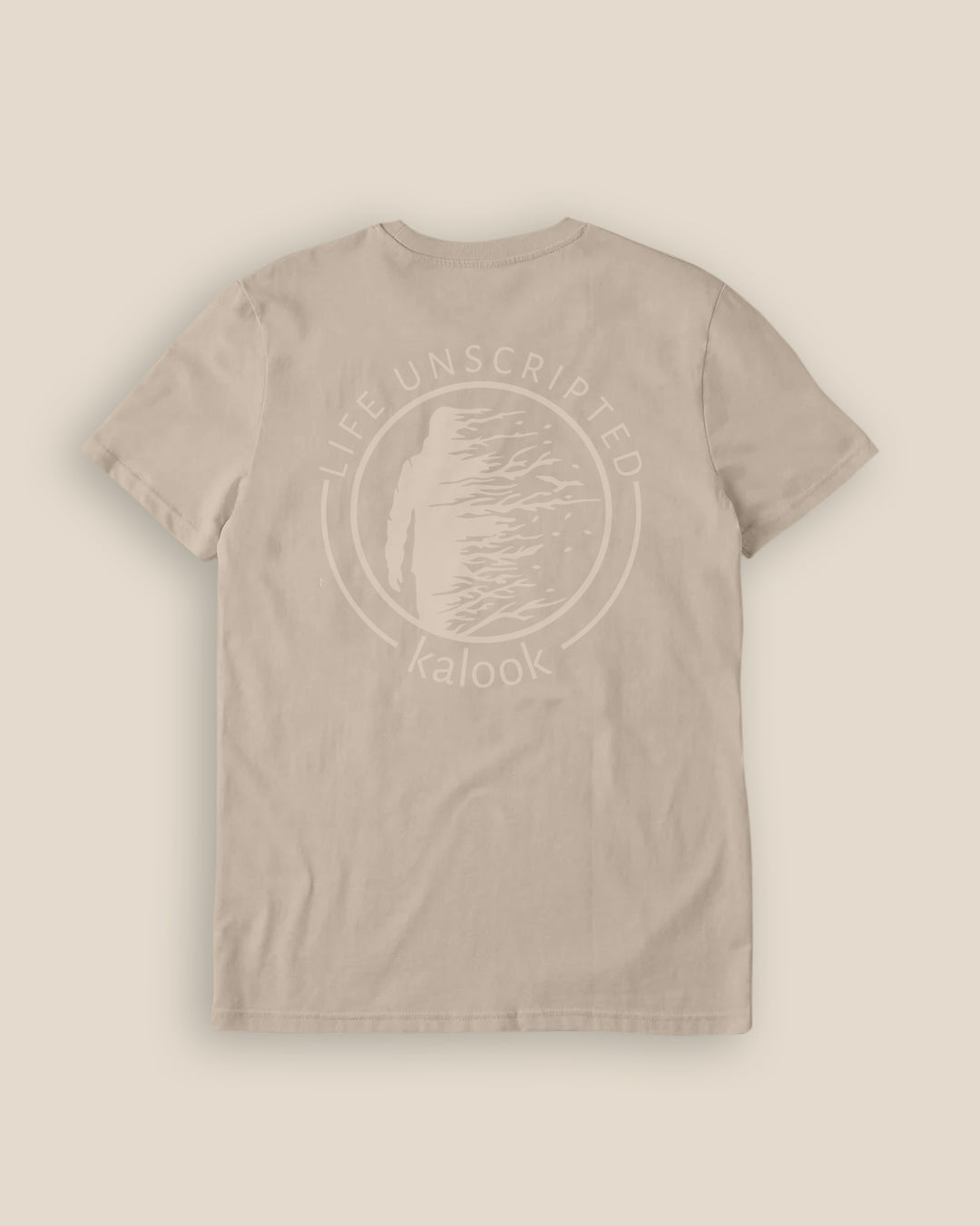 Life Unscripted Organic Tee Desert Dust