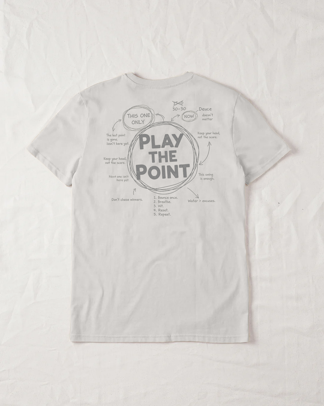 Play The Point Organic Tee