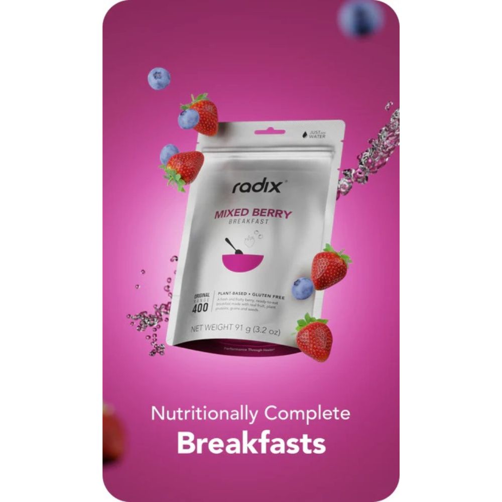 Radix Ultra Meals – easy-to-prepare nutritious meals for camping and outdoor activities