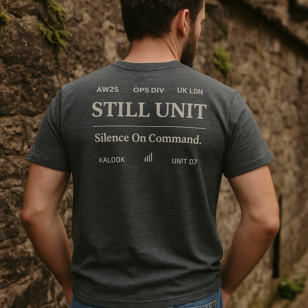 Still Unit Organic Tee - Natural Raw