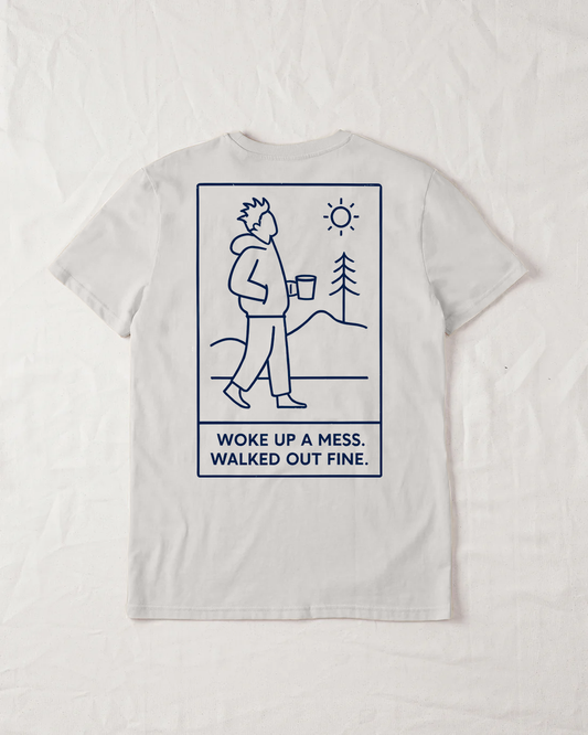 Woke Up a Mess Organic Tee