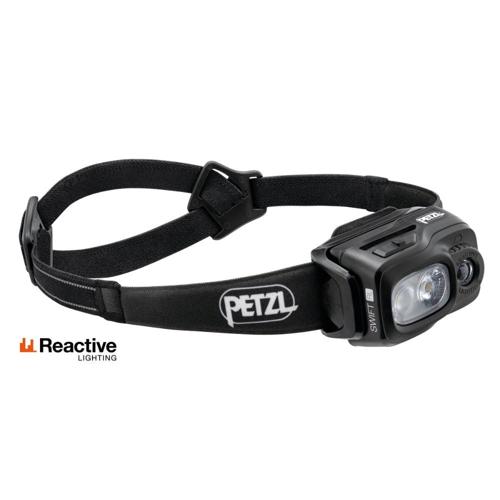 Petzl Swift RL Headlamp – rechargeable headlamp with 1100 lumens for hiking and outdoor use