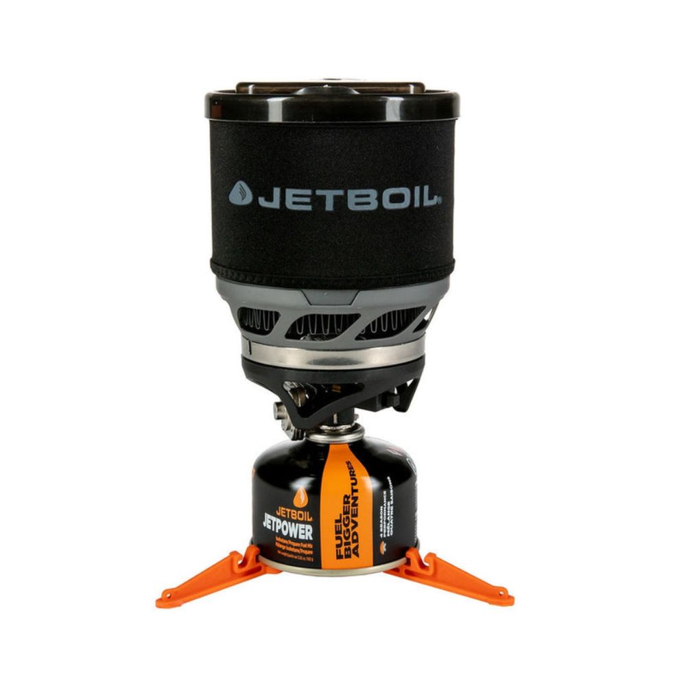 Jetboil MiniMo Camping Stove – compact, efficient cooking stove for camping and backpacking adventures