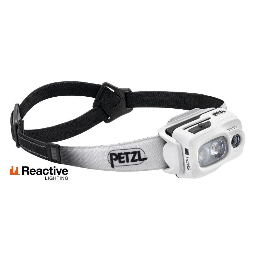 Petzl Swift RL Headlamp – rechargeable headlamp with 1100 lumens for hiking and outdoor use