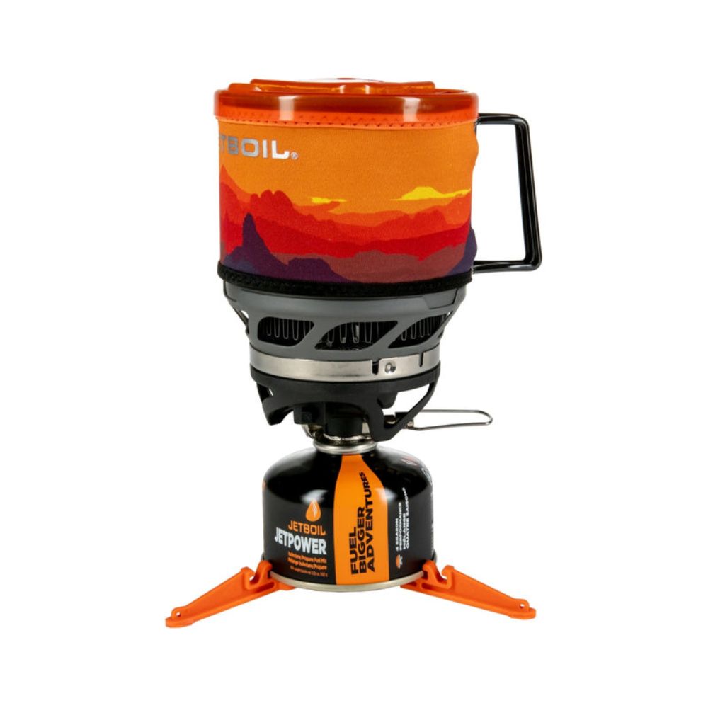 Jetboil MiniMo Camping Stove – compact, efficient cooking stove for camping and backpacking adventures