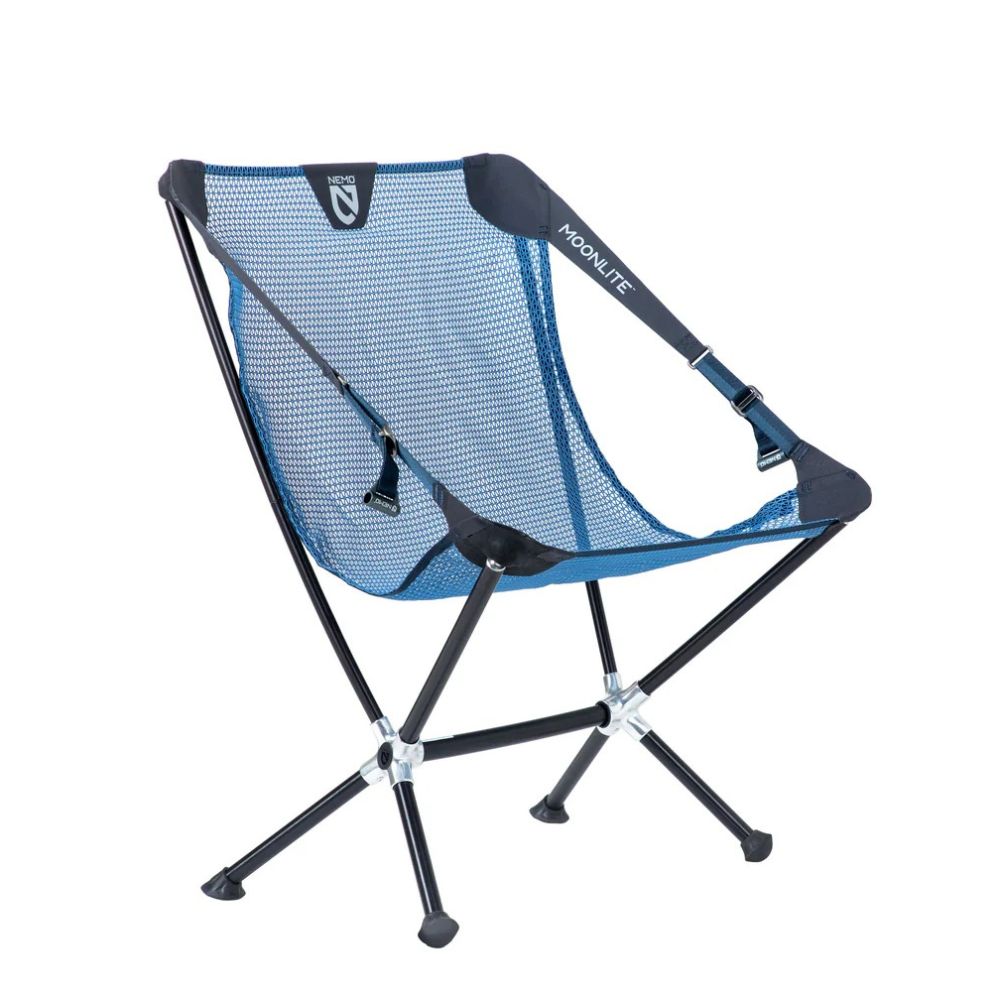 NEMO Moonlite Reclining Camp Chair – lightweight and adjustable chair for camping and outdoor relaxation