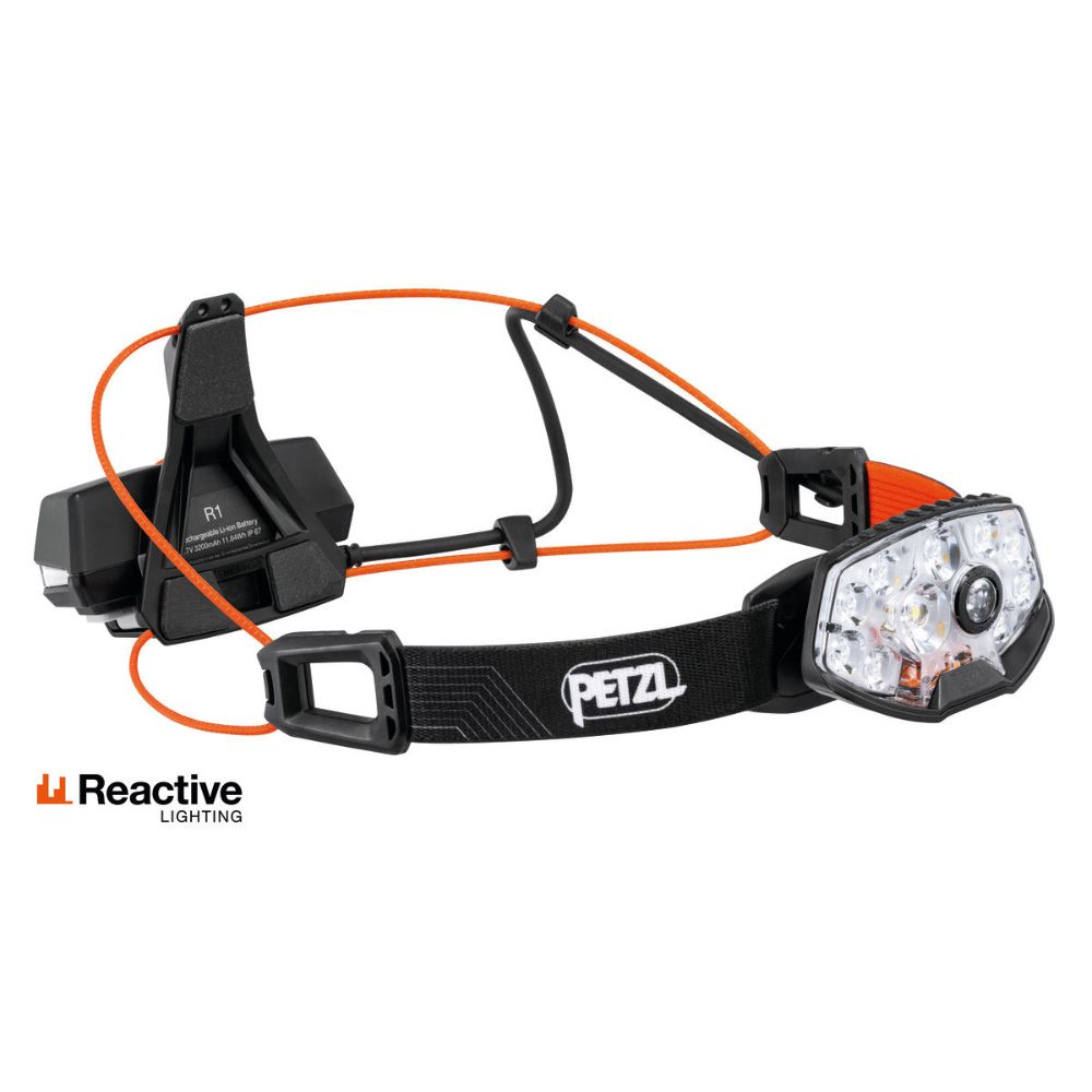 Petzl Nao RL Headlamp – rechargeable headlamp with 1500 lumens, ideal for outdoor activities