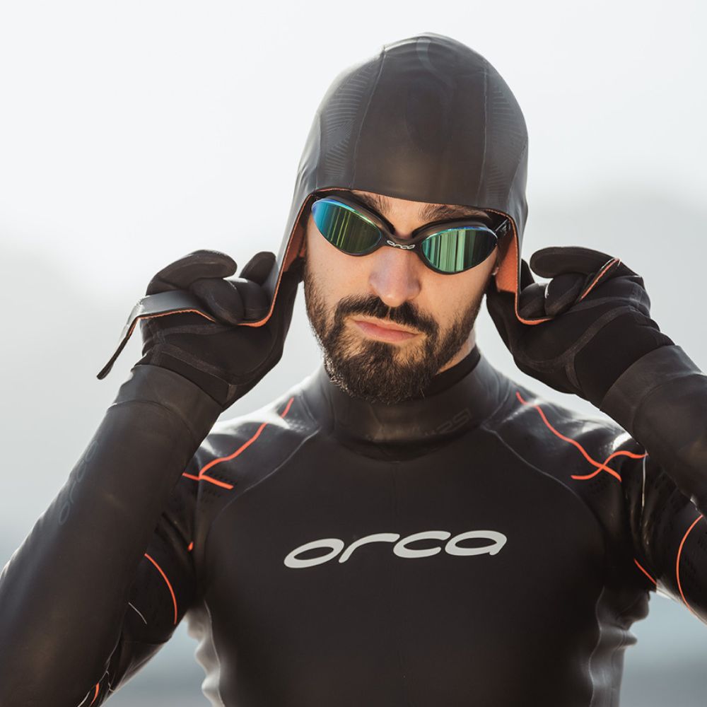 Orca Thermal Neoprene Swim Cap – thermal swim cap for warmth and comfort during open water swimming