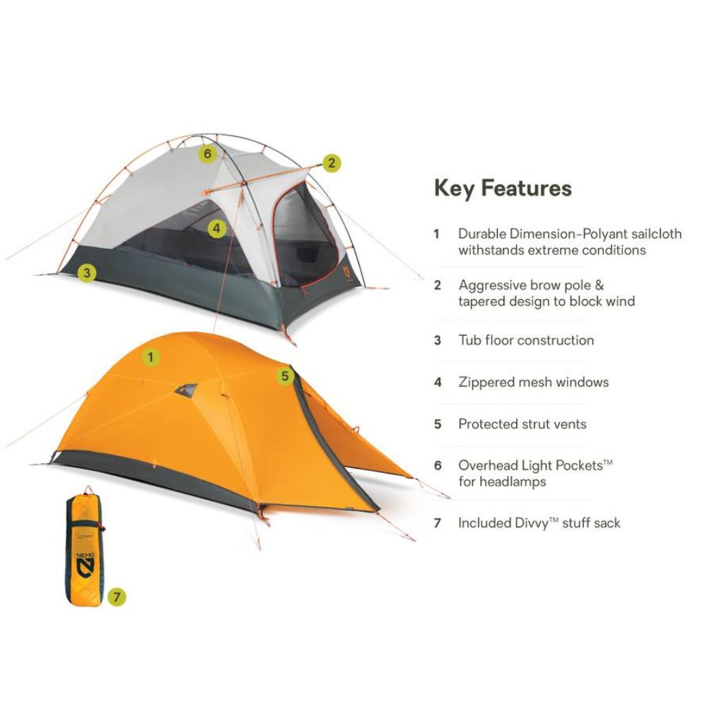 Kunai 3–4 Season Backpacking Tent – All-Weather Versatility