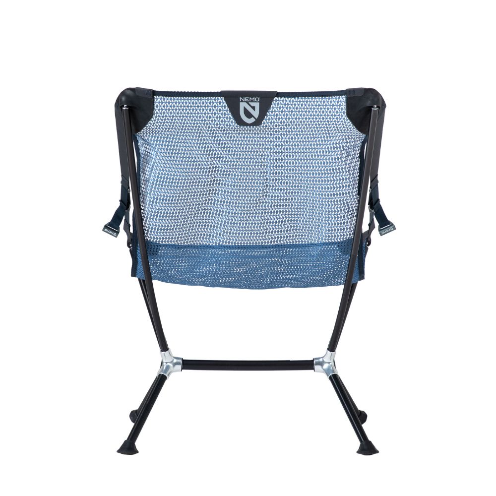 NEMO Moonlite Reclining Camp Chair – lightweight and adjustable chair for camping and outdoor relaxation