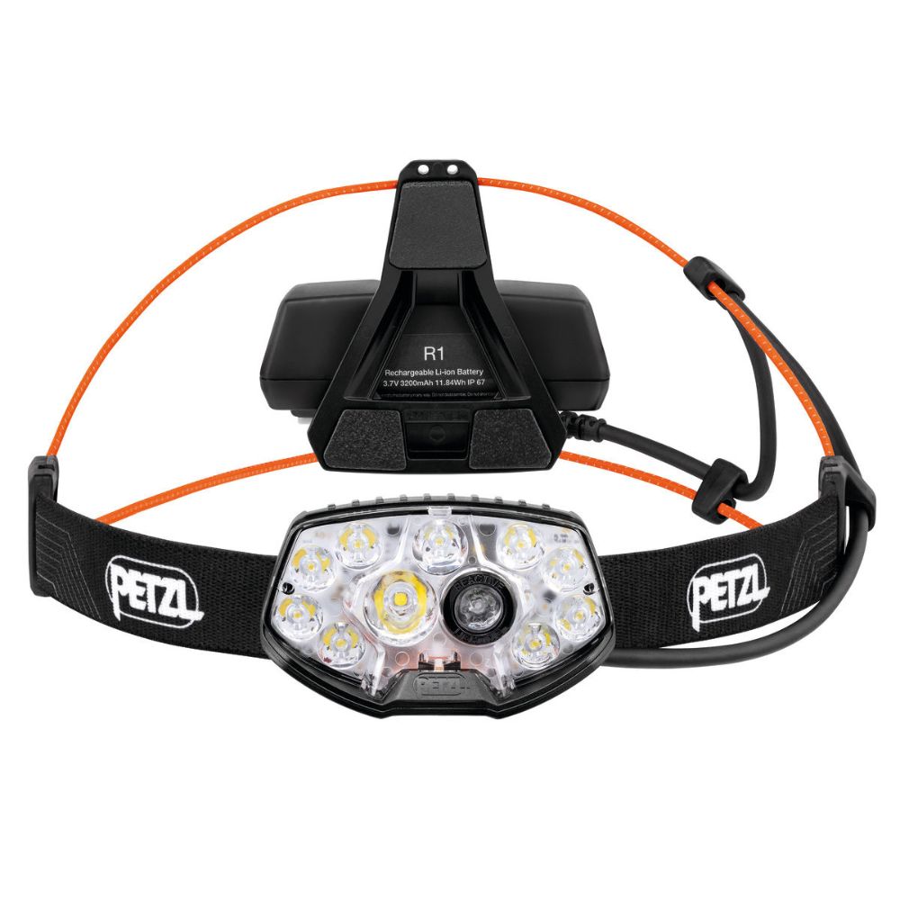 Petzl Nao RL Headlamp – rechargeable headlamp with 1500 lumens, ideal for outdoor activities