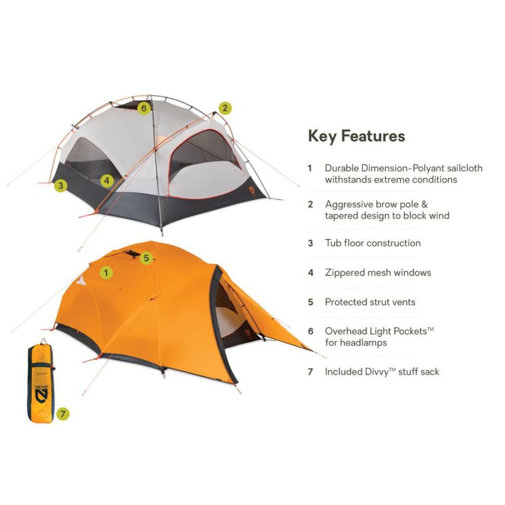 Kunai 3–4 Season Backpacking Tent – All-Weather Versatility