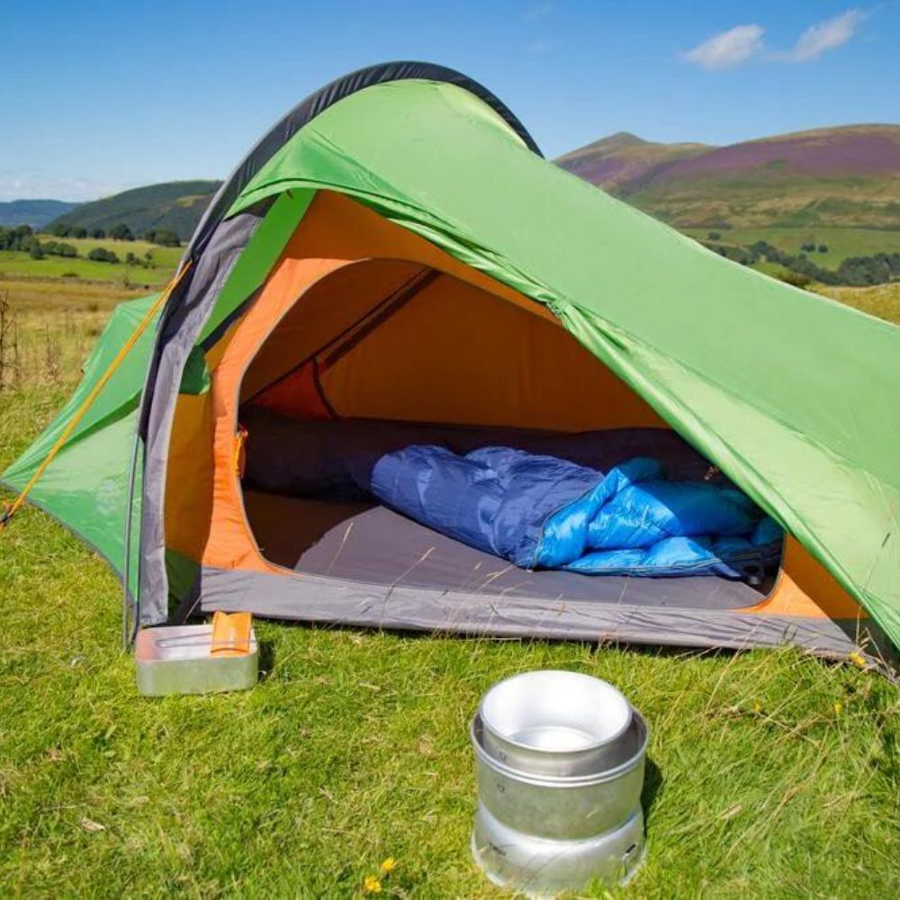 Vango Nevis 100 Tent – lightweight tent for 1 person, ideal for backpacking and solo trips