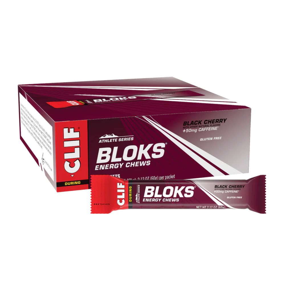 CLIF BLOKS Energy Chews – tasty, fast-acting energy supplements for athletes during workouts