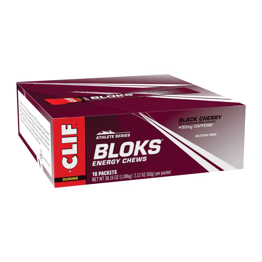 CLIF BLOKS Energy Chews – tasty, fast-acting energy supplements for athletes during workouts