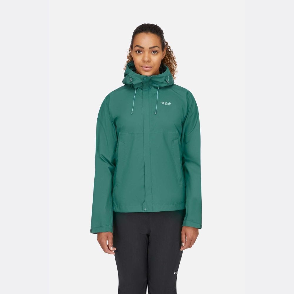 Women's Downpour Eco Waterproof Jacket – eco-friendly waterproof jacket made from recycled materials