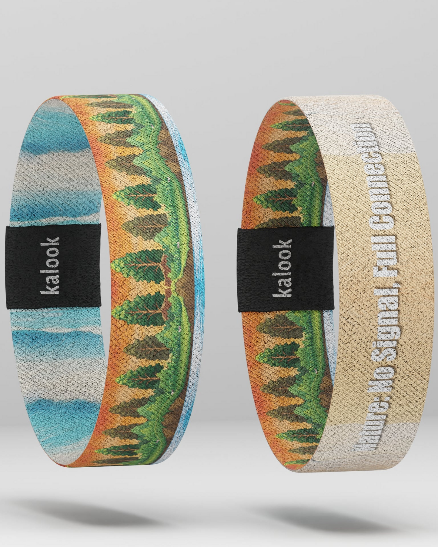 Nature: No Signal, Full Connection Recycled Wristband