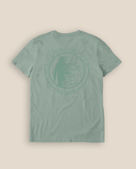 Life Unscripted Organic Tee Aloe