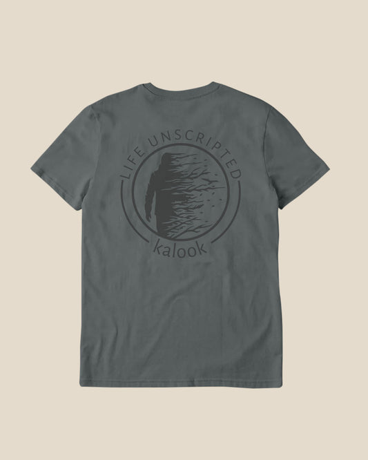 Life Unscripted Organic Tee Anthracite