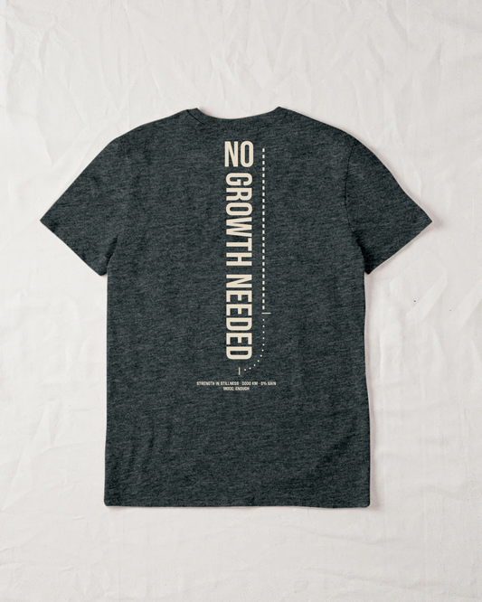 ZRO Organic Tee - Dark Heather Grey