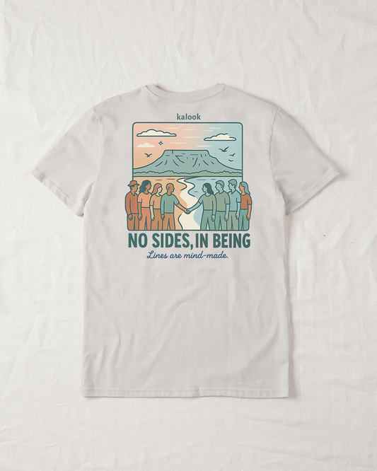 No Sides in Being Organic Tee