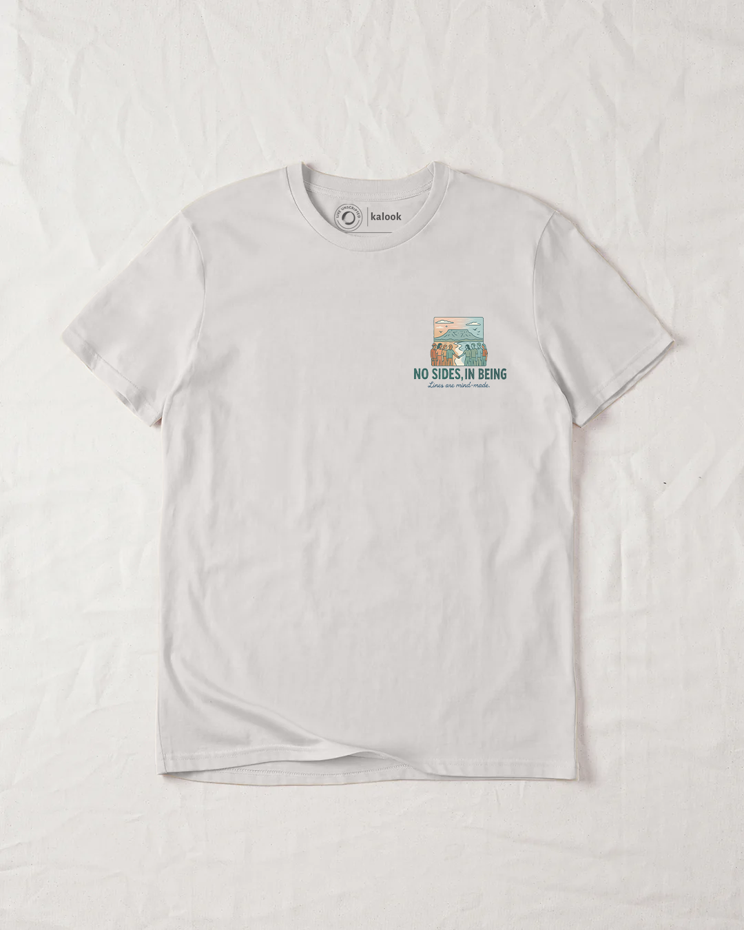 No Sides in Being Organic Tee