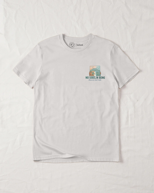 No Sides in Being Organic Tee
