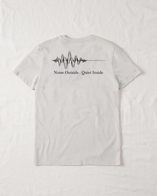 Noise Outside. Quiet Inside Organic Tee