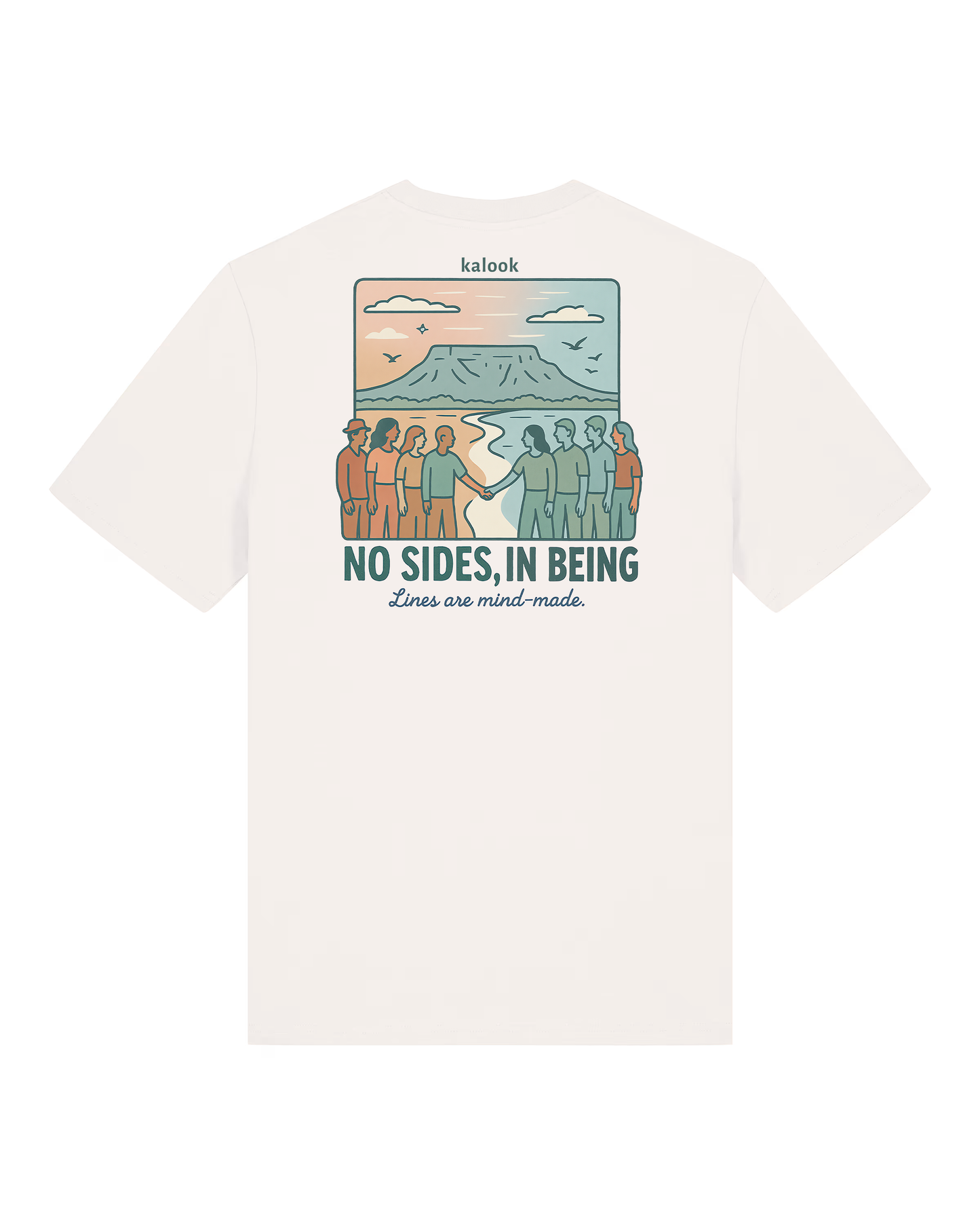 No Sides in Being Organic Tee