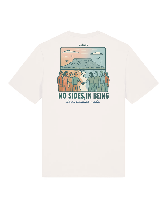 No Sides in Being Organic Tee