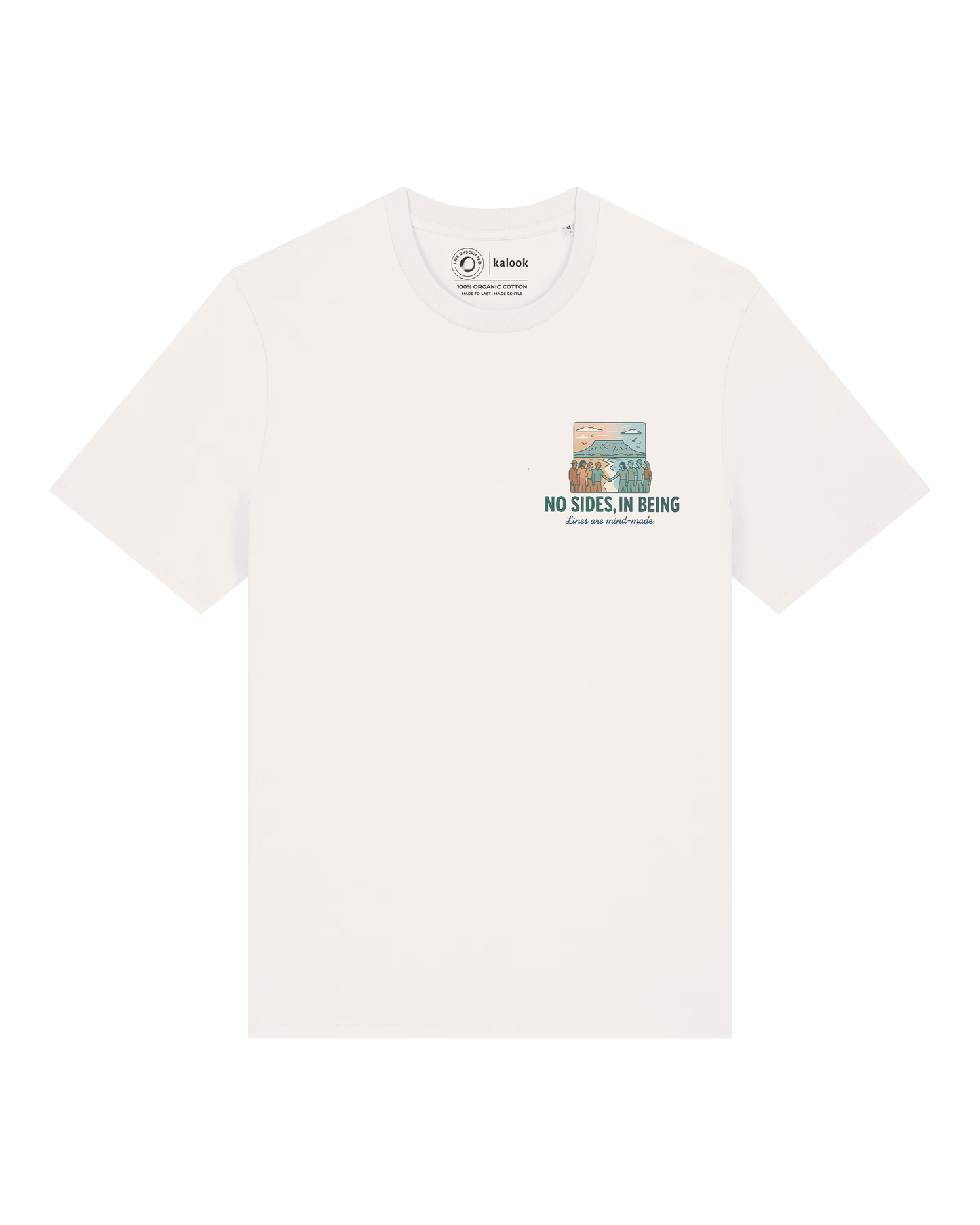 No Sides in Being Organic Tee