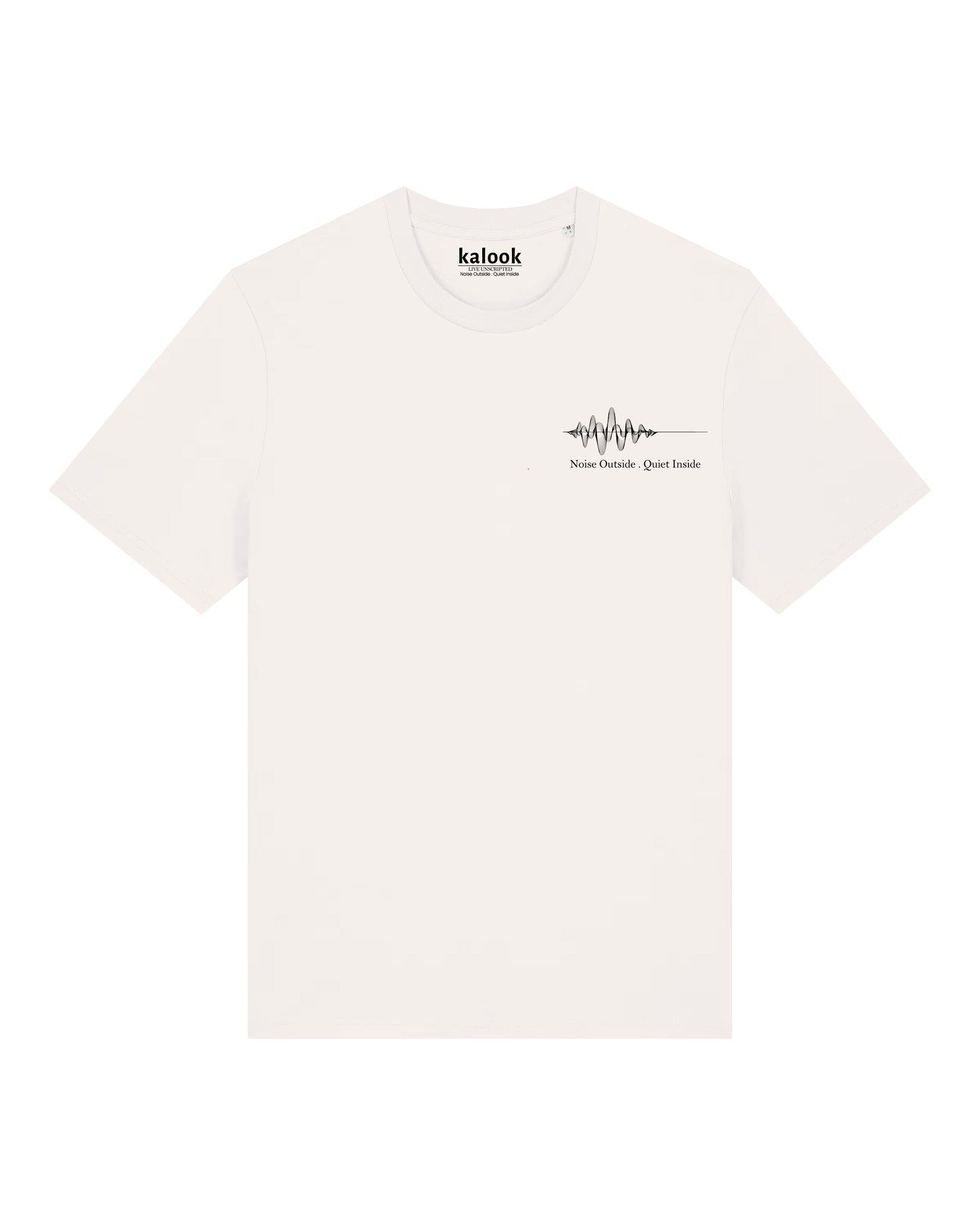 Noise Outside. Quiet Inside Organic Tee