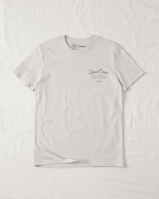 Quiet Order Organic Tee