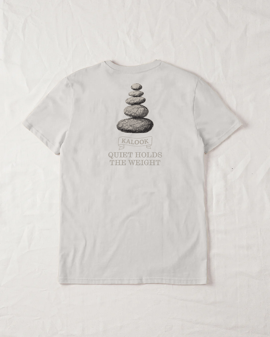 Quiet Holds The Weight Organic Tee