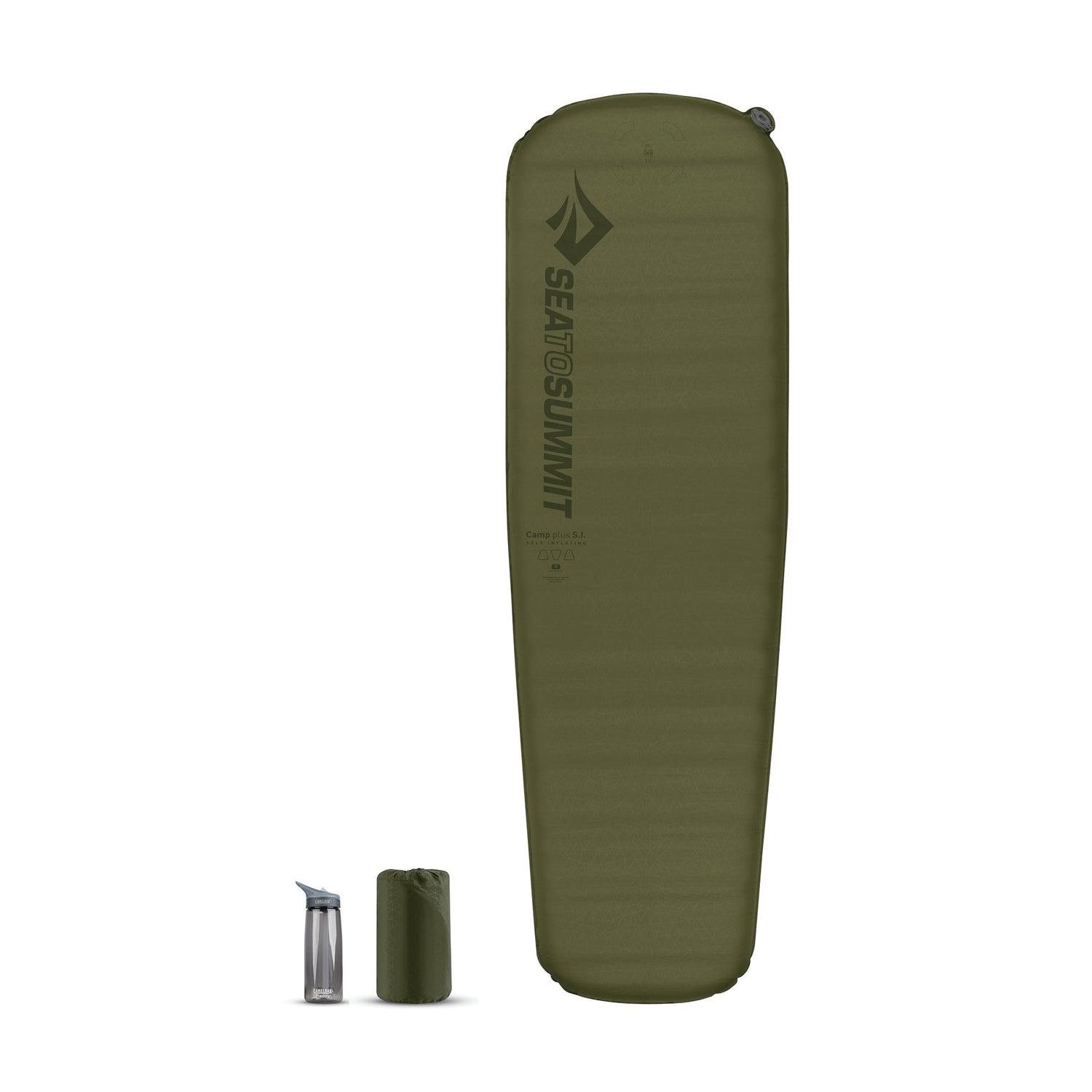 Sea to Summit Camp Plus Self-Inflating Sleeping Mat – comfortable and convenient sleeping mat for outdoor use