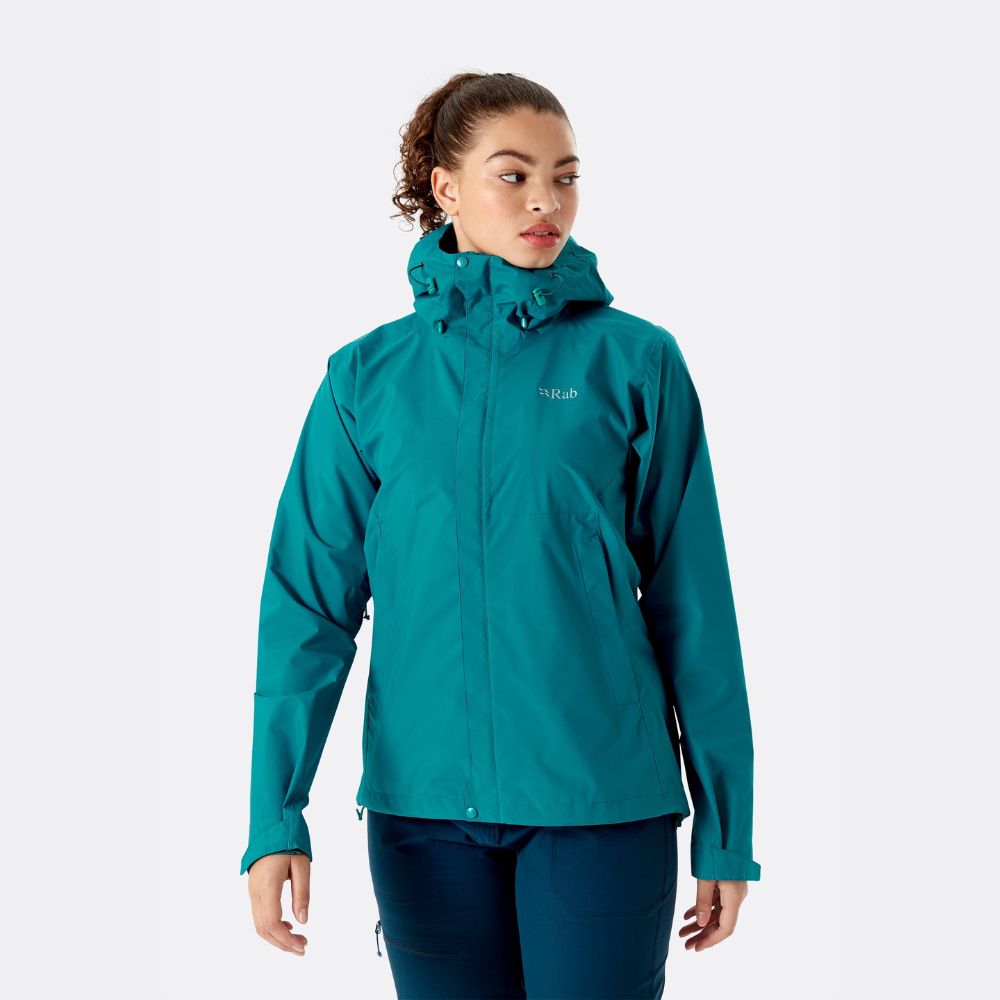 Women's Downpour Eco Waterproof Jacket – eco-friendly waterproof jacket made from recycled materials