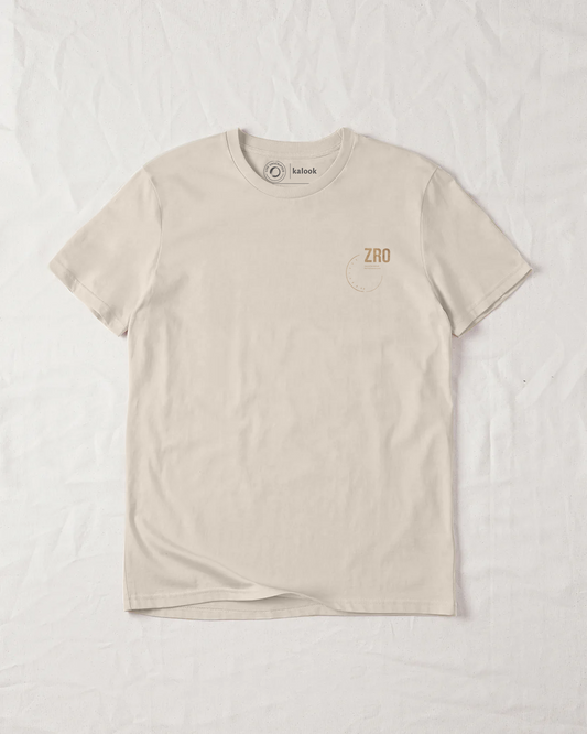 ZRO Organic Tee - Natural Raw