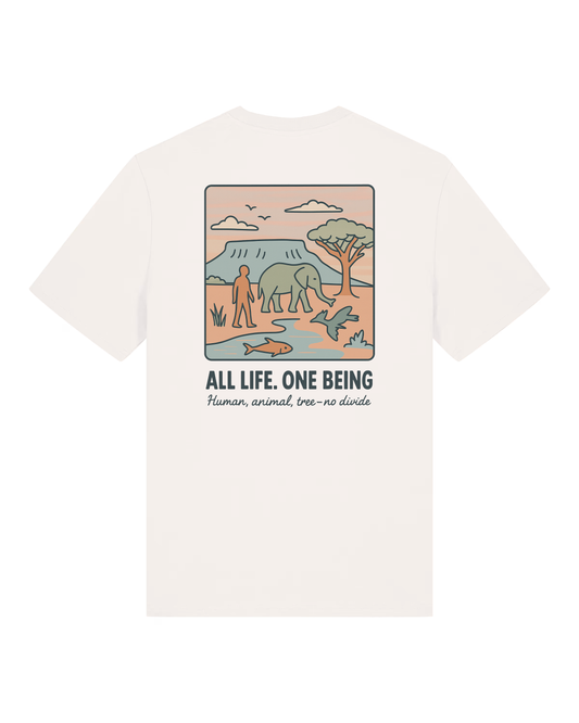 All Life. One Being Organic Tee