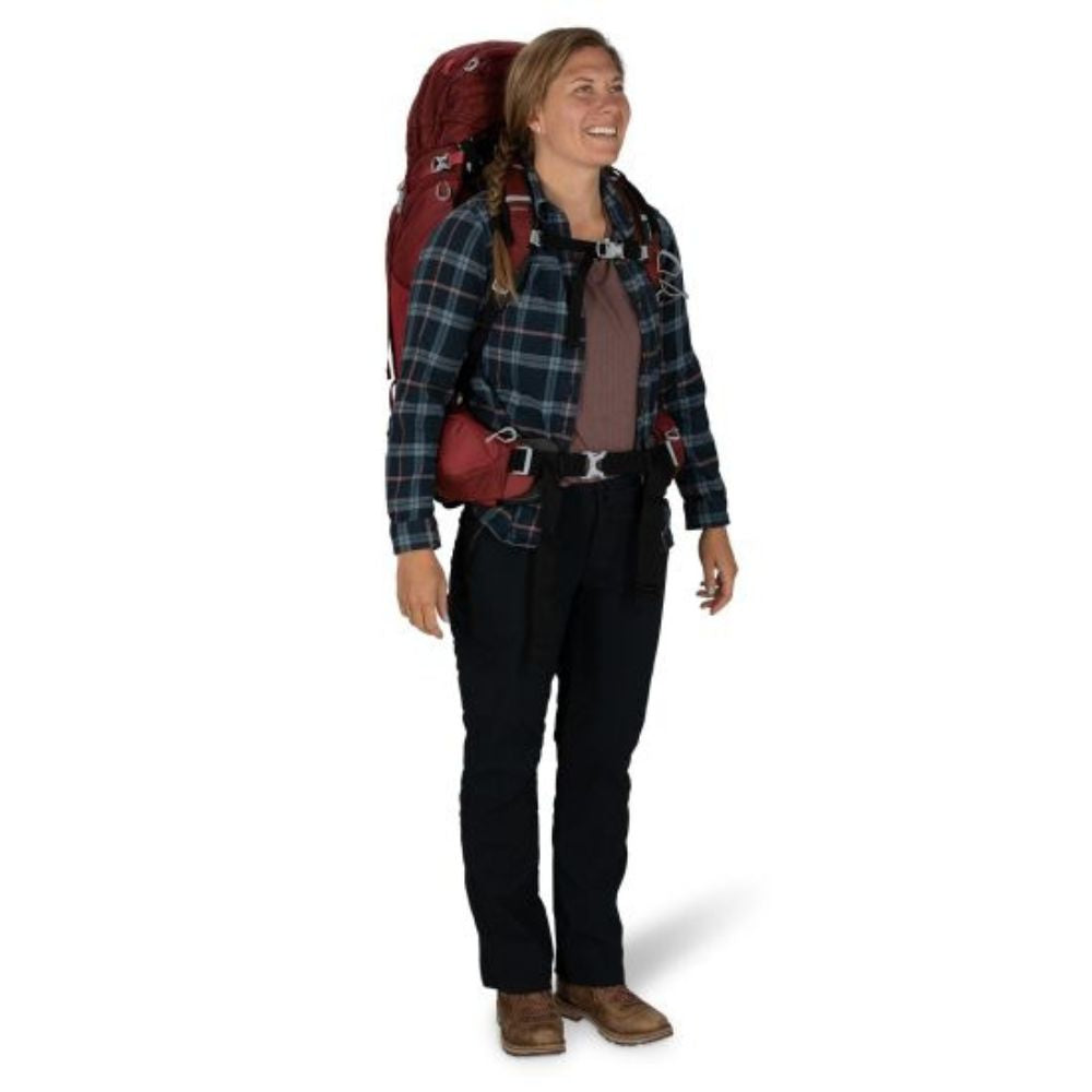 Aura™ AG 65L Women's Backpacking Backpack with AntiGravity Suspension