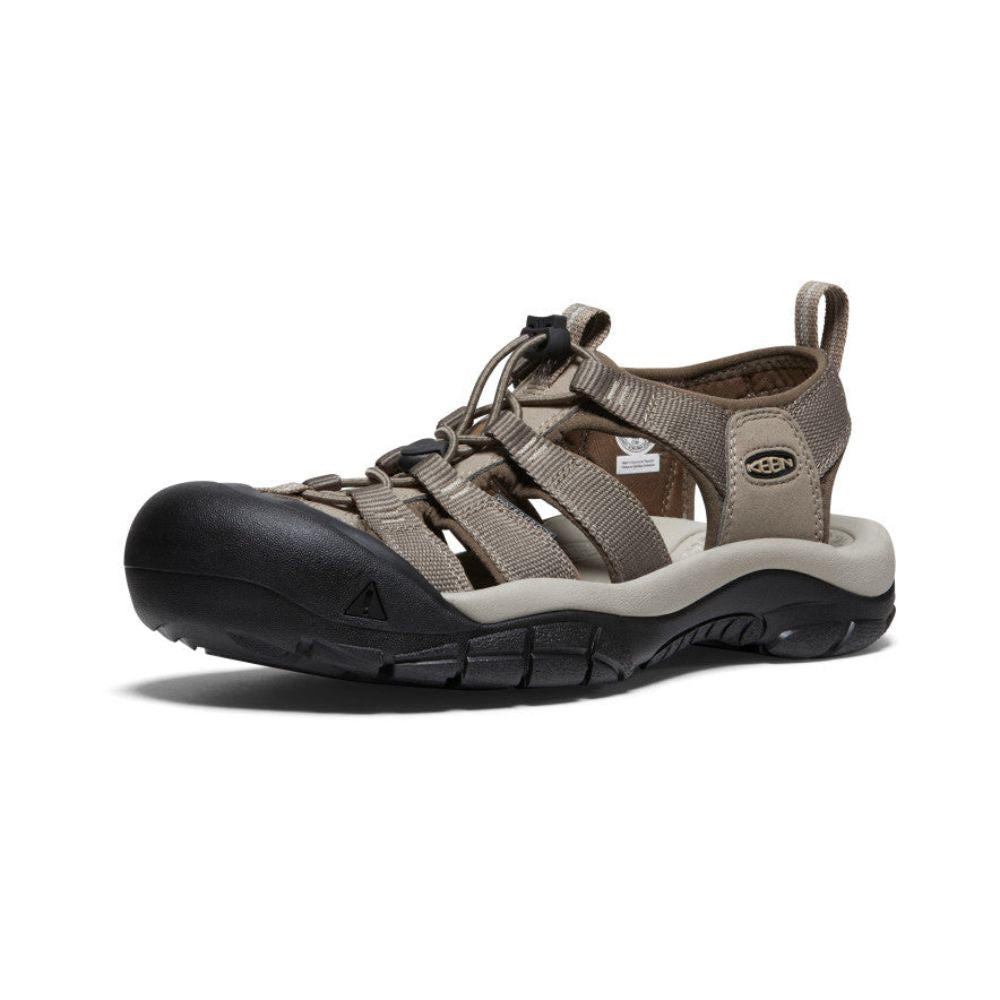 Side view of brindle canteen men's Newport H2 sandal.