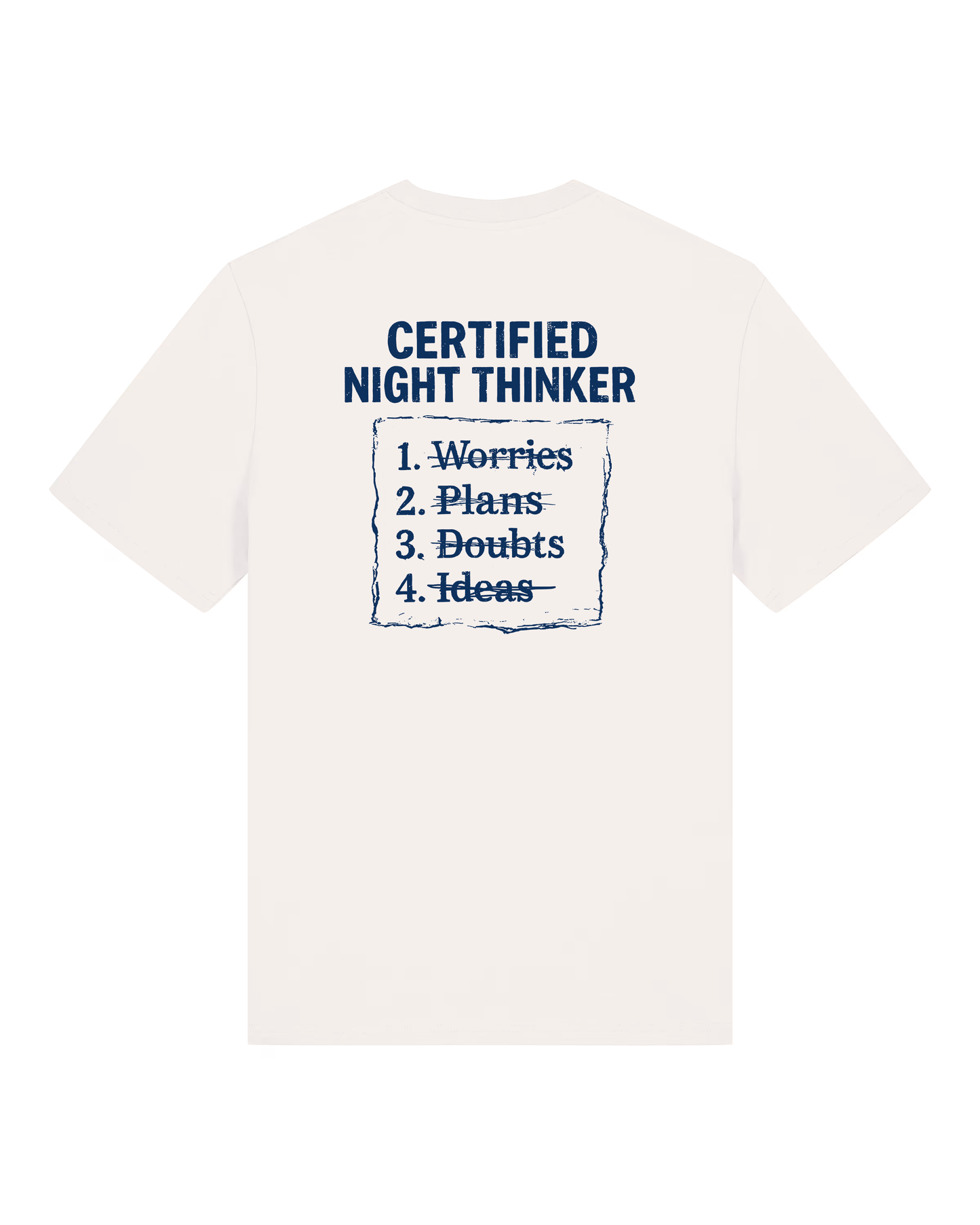 Certified Night Thinker Organic Tee